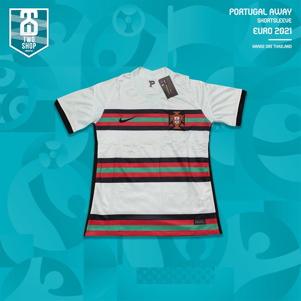 Jersey Bola Portugal Away EURO 2021 Grade Ori