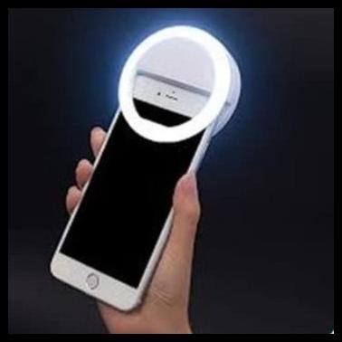 Kamera Hp Laptop - - Led Ring Light Selfie For Rechargeable
