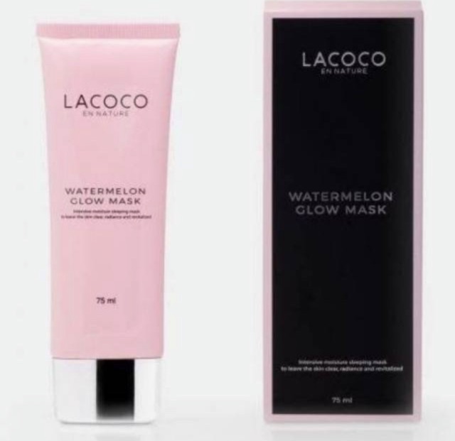 Lacoco Watermelon Glow mask nasa