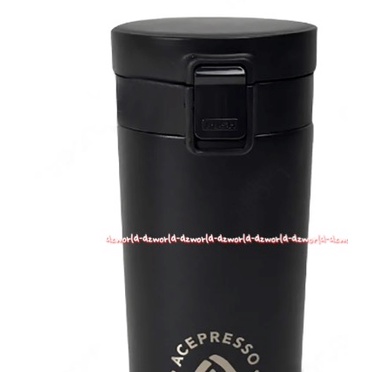 Acepresso Travel Tumbler 380ml Botol Vacum Flask Tahan Lama Panas Dingin 4jam Bottle Minuman Ace Presso Merah Hitam