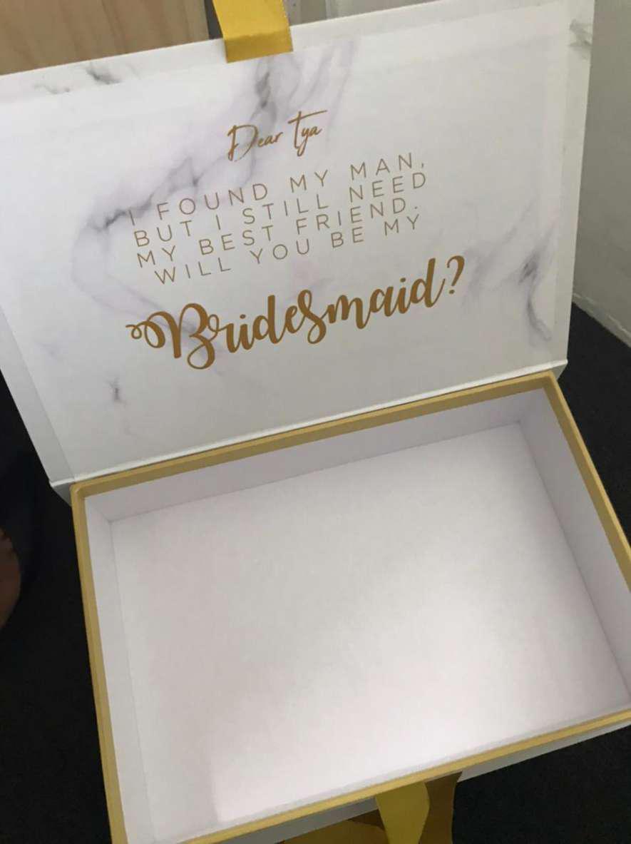 Box Bridesmaid Custom Uk 28 X 18 X 6