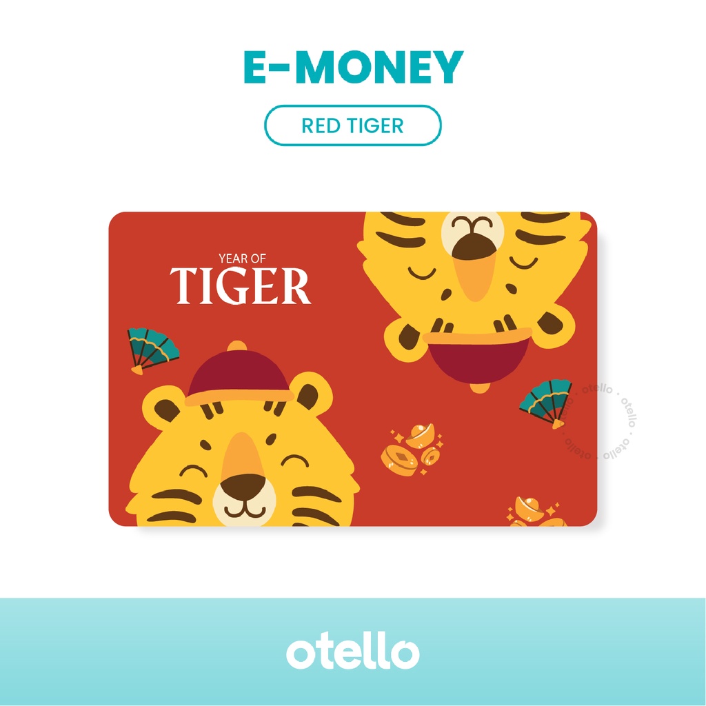 Otello Kartu eMoney Imlek e-Money Card Chinese New Year Mandiri Cetak eToll Hadiah CNY Sincia