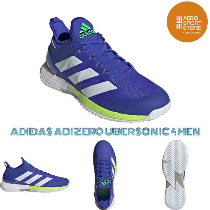 [ SEPATU TENIS LAPANGAN ADIDAS UBERSONIC 4 MEN ]