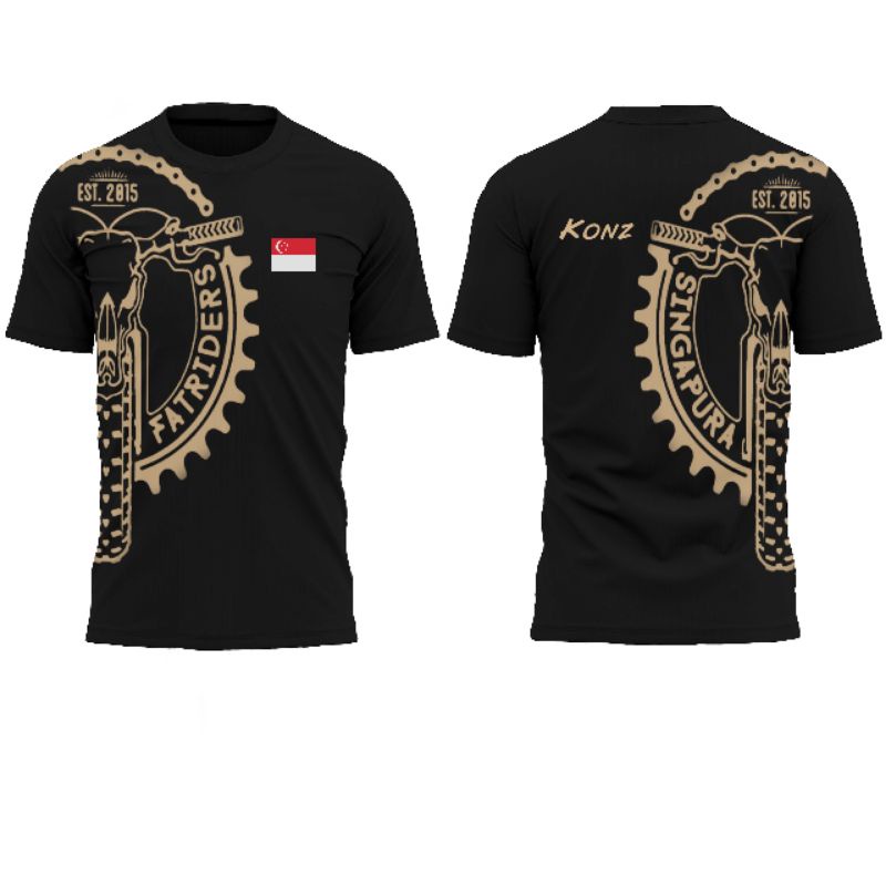Jersey Farbike Singapura Custom Drifit kaos sepeda Retro2