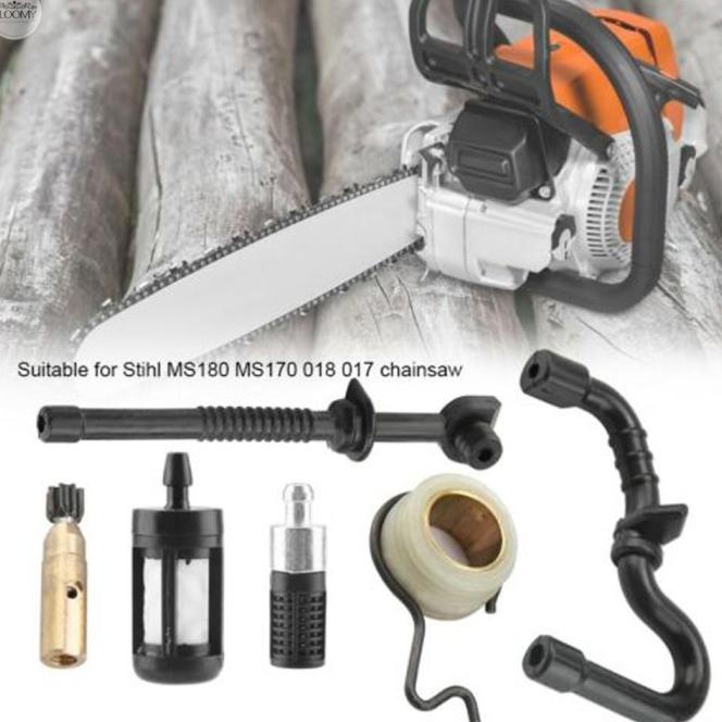 Set Pipa Pompa Pembersih Filter Bahan Bakar Minyak Untuk Stihl 017