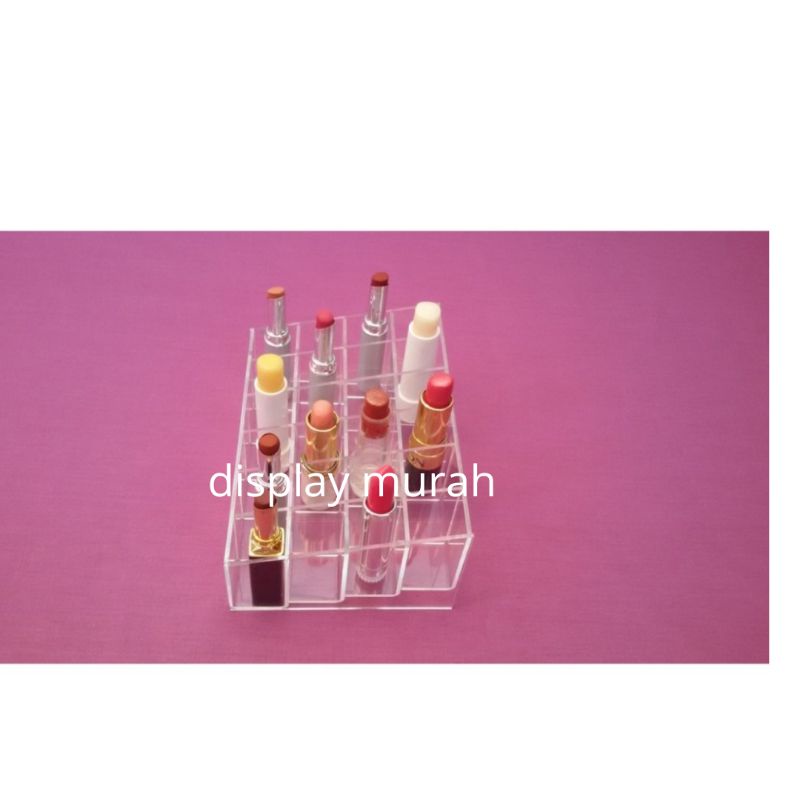 Acrylic Lipstic Organizer Akrilik Kosmetik Organizer 24 - BH