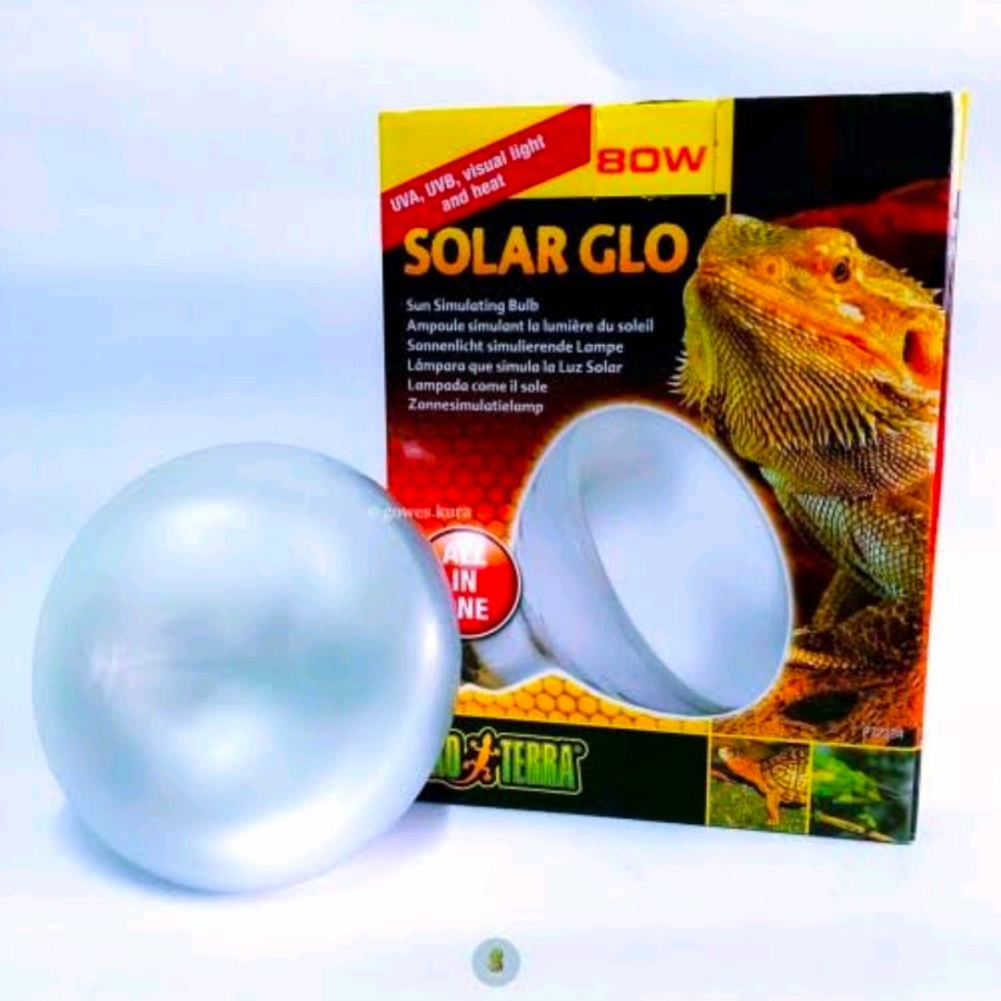 Lampu UVA UVB EXOTERRA SOLAR GLO /SOLAR GLO EXOTERA LAMPU UVA UVB