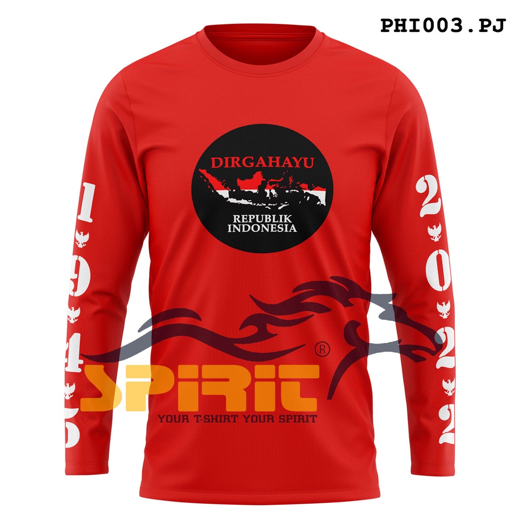 BAJU KAOS 17 AGUSTUS HUT RI KE 77 KAOS 17 AGUSTUS 2022 KAOS KEMERDEKAAN INDINESIA DIRGAHAYU INDONESI