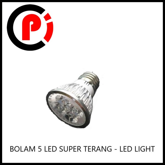 Bohlam Bola Lampu LED Super Terang Untuk Servis Elektronik 5 LED