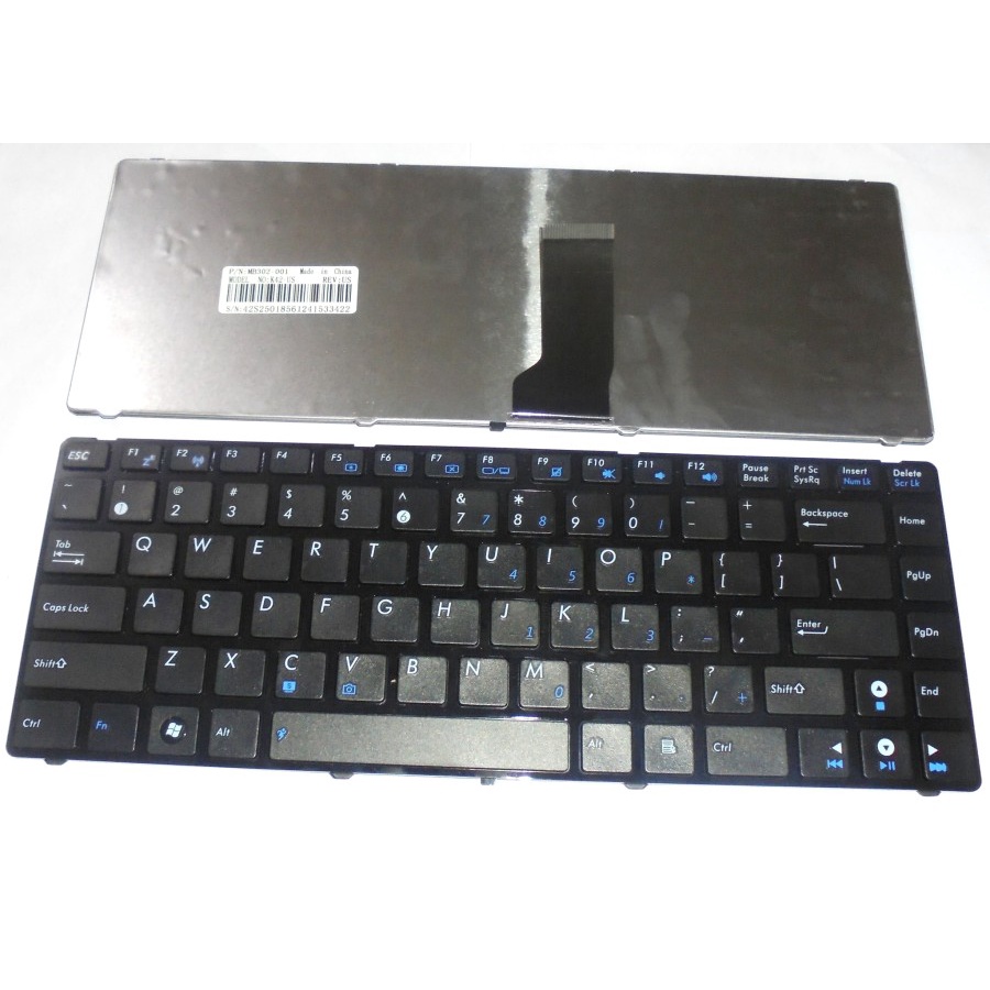 Keyboard Laptop Asus K43 A42 A42f A42j A43 A43E A43J A43U K43SJ K42 frame Black