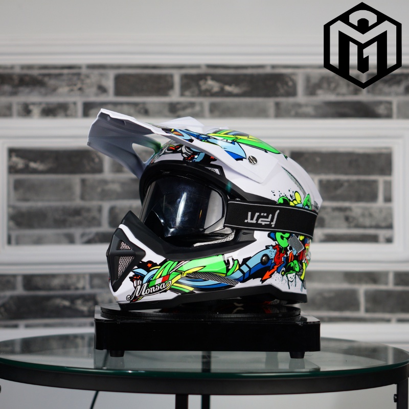 Helm Trail Monsa Cross JPN Original Motif Arrowvitty