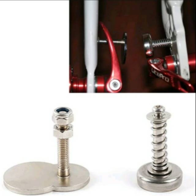 Magnet Pengunci Sepeda Lipat Folding Bike Magnet Strong Lock