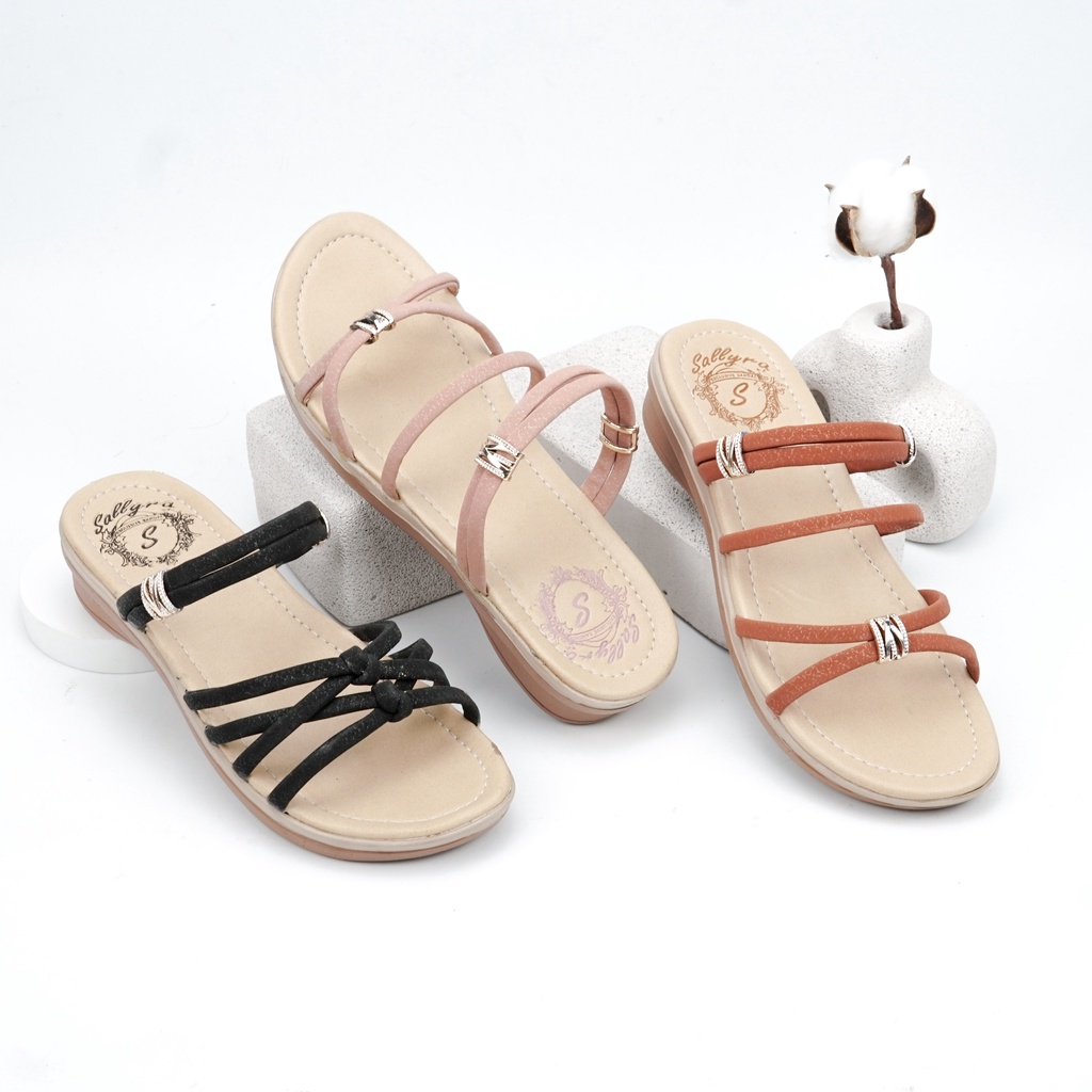 Sandal Tali Casual Wanita - Arleta