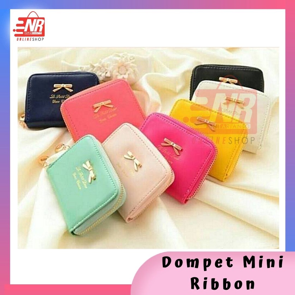 Dompet mini Dompet Kekinian Dompet mini ribbon Dompet import Dompet koin Wallet