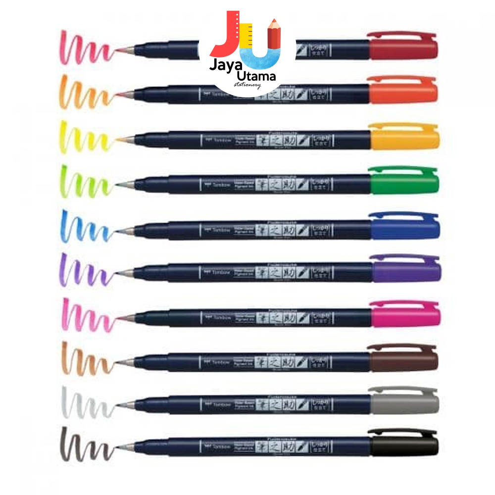 

ATK9 Tombow Fudenosuke Hard Tip