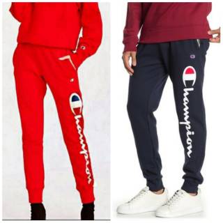  JOGGER  CHAMPION  LOGO UNISEX Shopee Indonesia