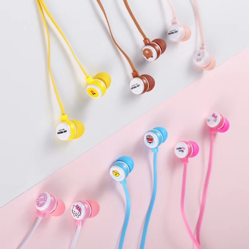 Promo spesial Quality korean Murah Headset karakter XY-04 Handfree kartun