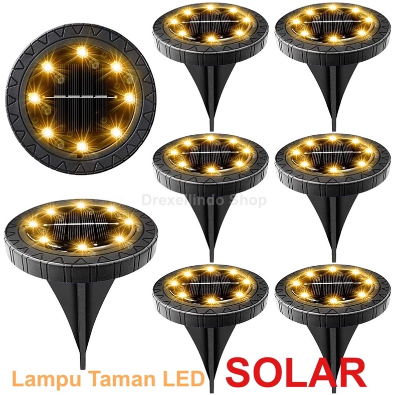 Led Solar Garden Lights Lampu Taman Led Solar Per 1 Unit