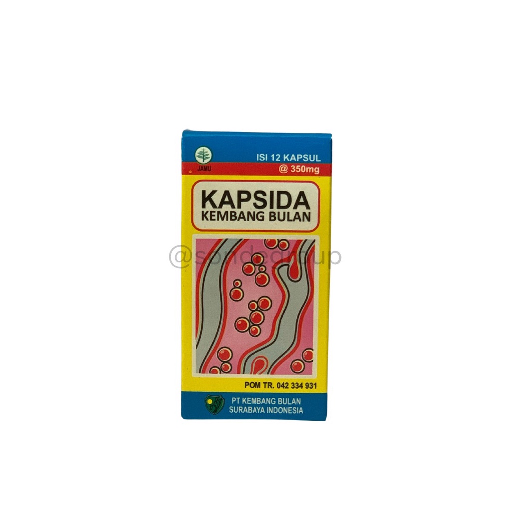 Kapsida - Kembang Bulan - 12 Kapsul - Jerawat