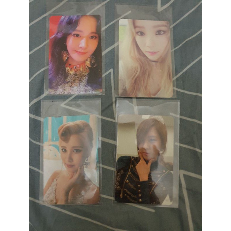 Photocard SNSD Taeyeon Seohyun Yuri