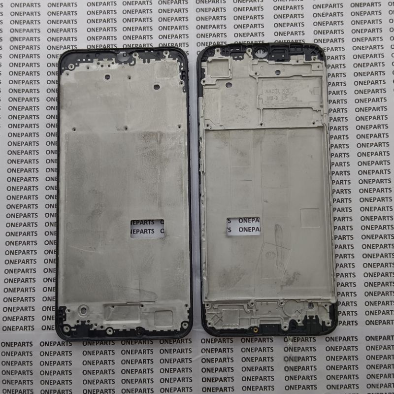 FRAME BEZZEL TULANG TENGAH DUDUKAN LCD OPPO A16 2021 ORIGINAL