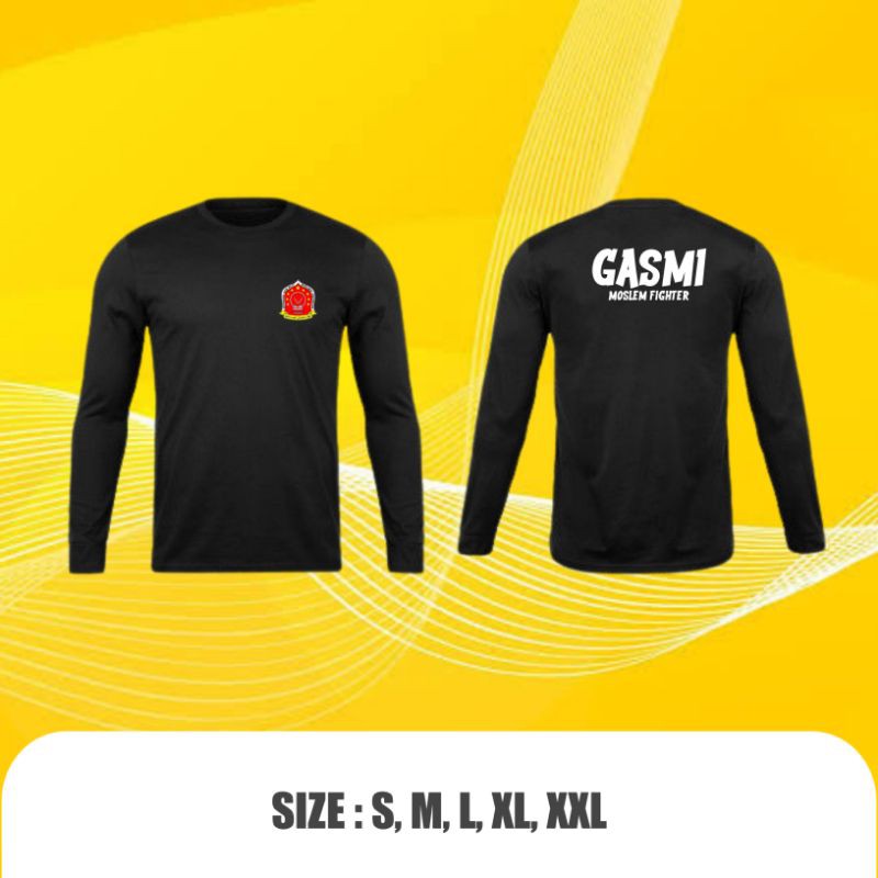 KAOS GASMI LIRBOYO LENGAN PANJANG