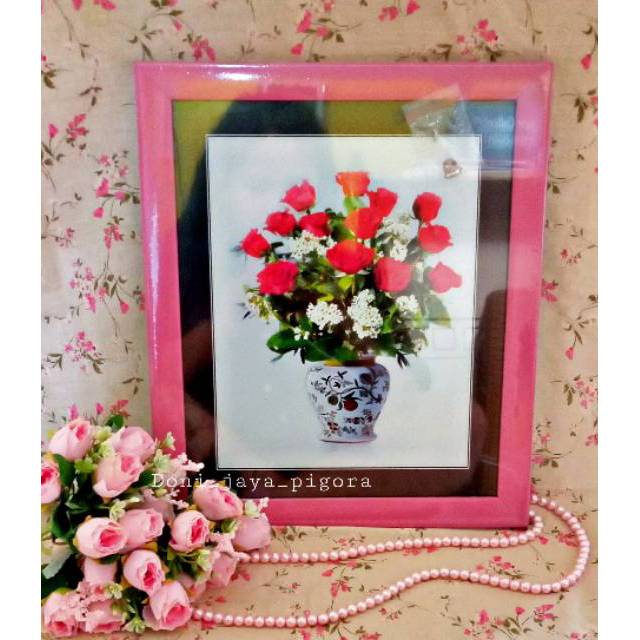 Pigura 10R minimalis dan motif