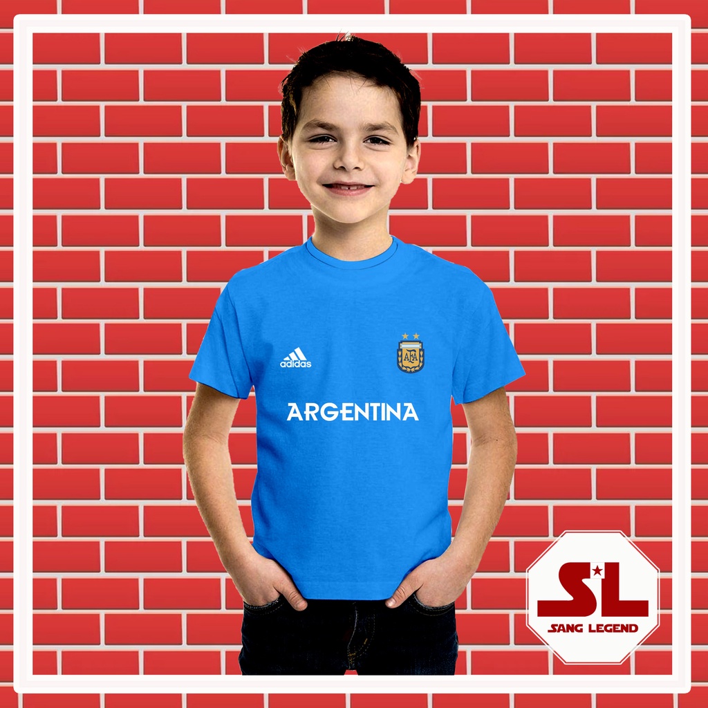 KAOS BOLA ANAK KIDS NEGARA ARGENTINA 001