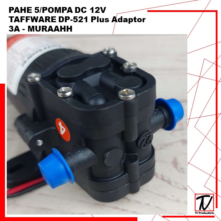 POMPA DC 12V DP-521 Plus Adaptor 3A - MURAAHH