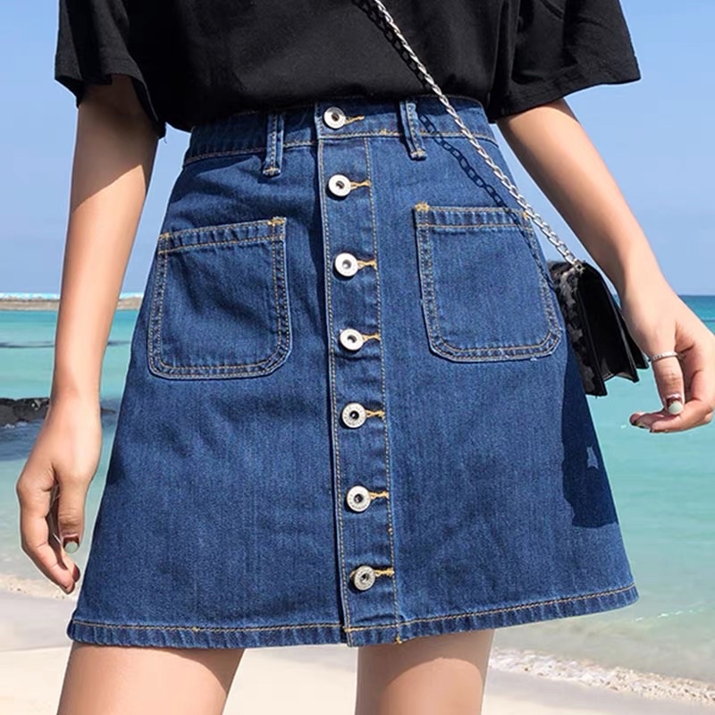 SKORT CELANA ROK DENIM SKIRT IMPOR