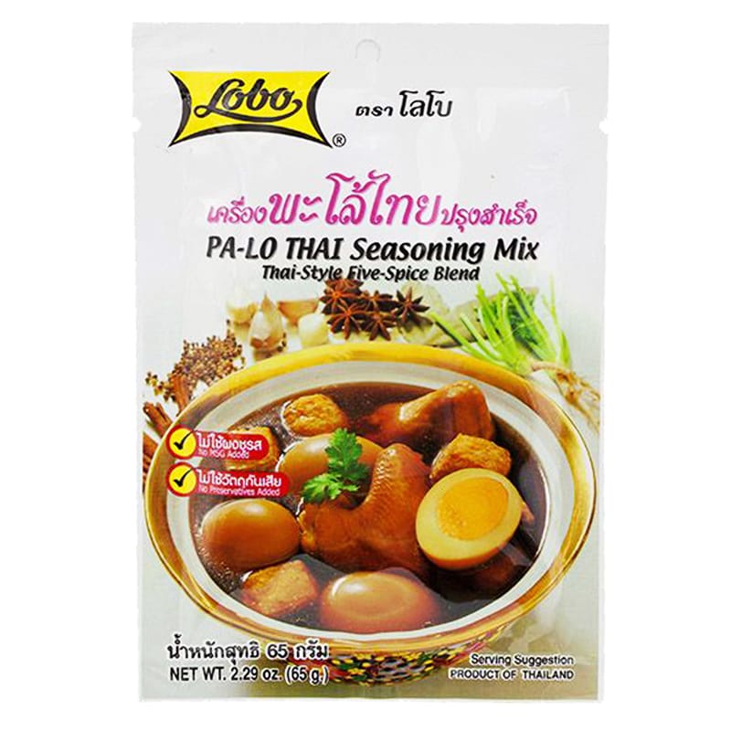 

Lobo PaLo Thai Seasoning Mix Thailand Style Five Spice Blend 65 Gram
