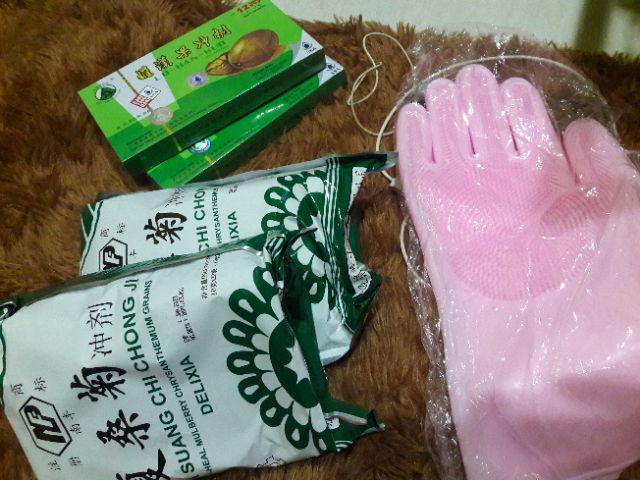 Silicone Dishwashing Gloves Magic Glove Sarung Tangan Cuci Piring