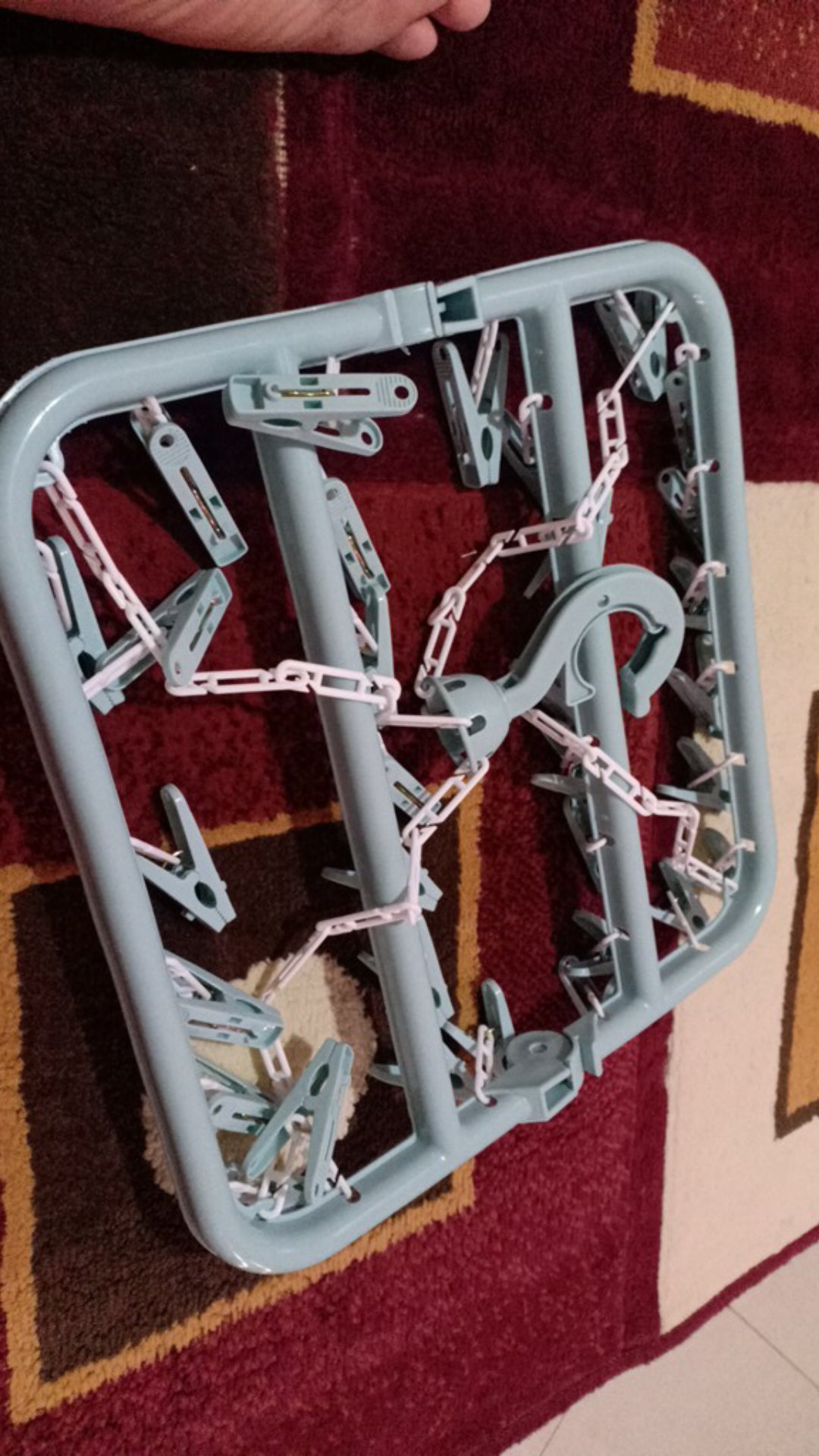 Hanger Jepit 32 Jepitan Jemuran Hanger Baju Anak Kaos Kaki Praktis Serbaguna Sock Hanger B02-343