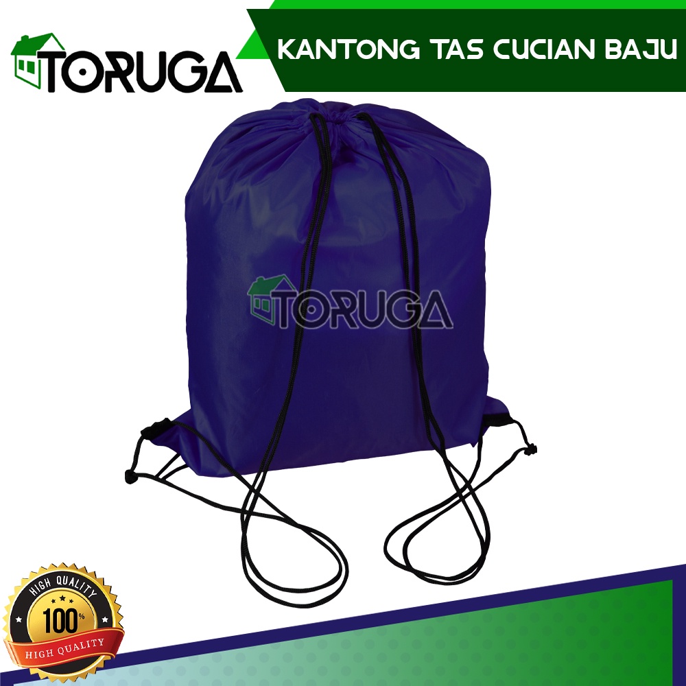 Kantong Cucian Baju Laundry Bag 10Kg 43x24 Cm Tas Keranjang Pakaian Kotor