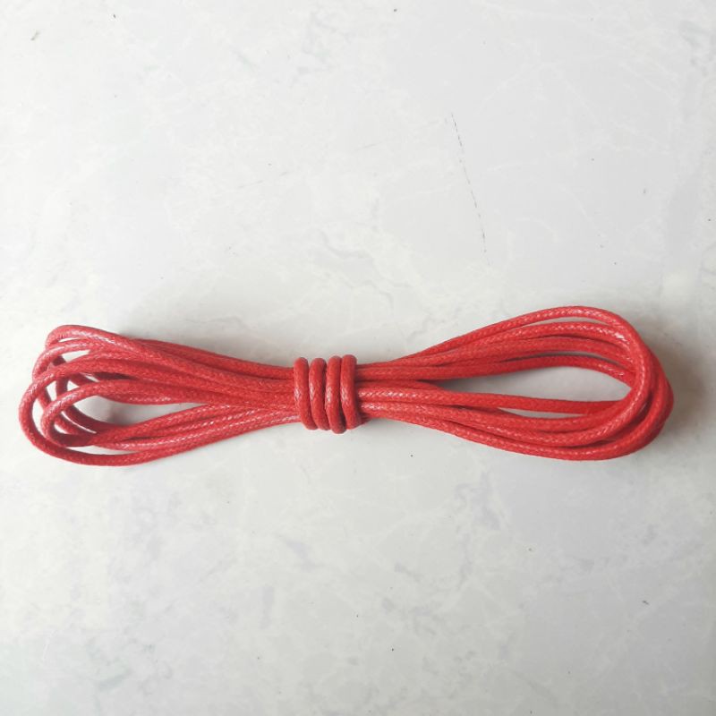 Tali Sepatu Lilin Bulat shoelace murah harga /psng
