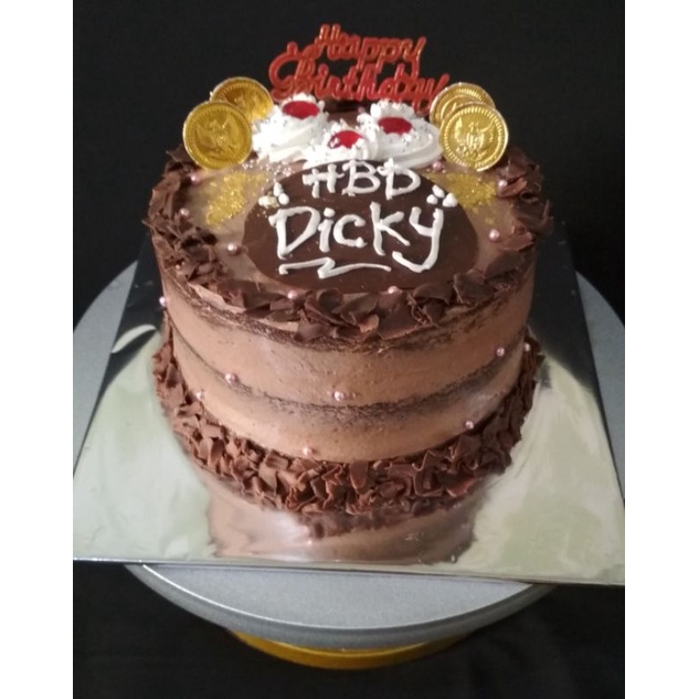 

kue ulang tahun black forest coklat