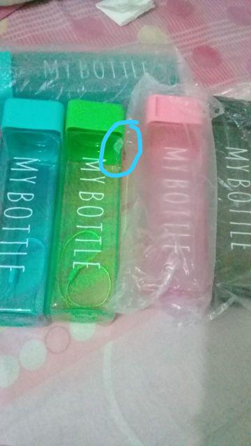 My Botol Persegi Warna
