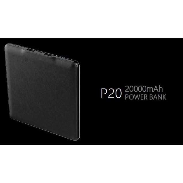 Hame P20 Power Bank 2 Port 20000mAh