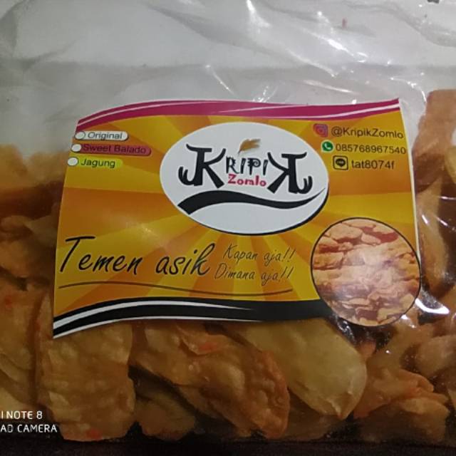 

Kripik enak dan renyah, Keripik Malaysia, keripik pangsit, kripik zomlo