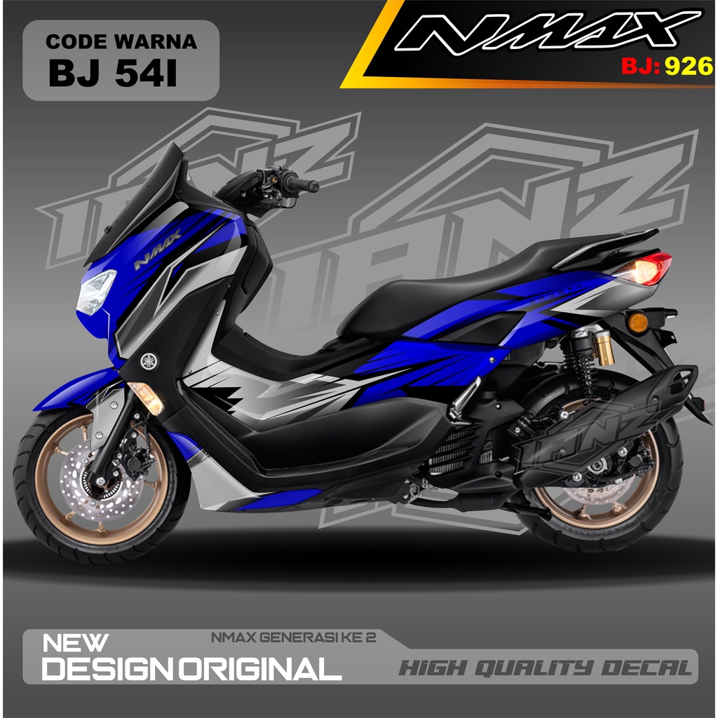 DECAL STIKER ALL NEW NMAX FULL BODY MOTOR / DECAL FULL BODY NMAX / DECAL STIKER FULL BODY NMAX / STIKER DECAL NMAX TERBARU