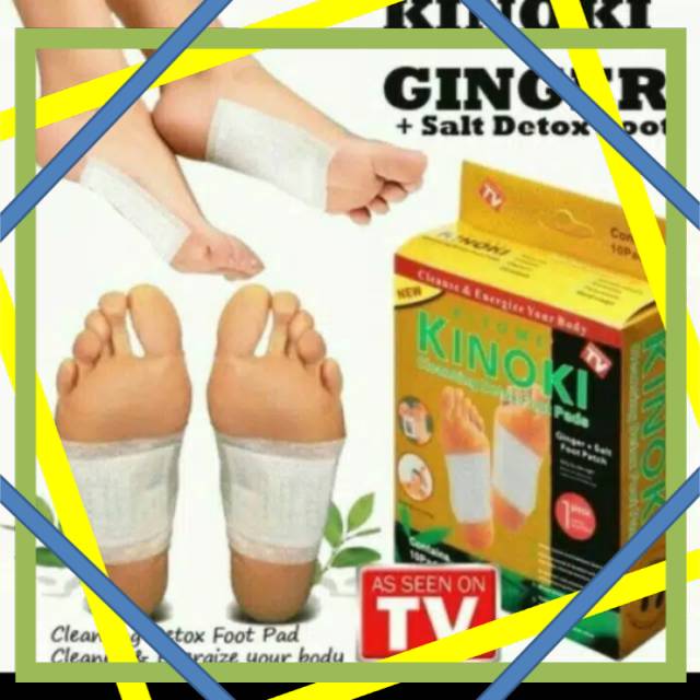 KINOKI GOLD BOX GINGER SALT isi 10 pcs