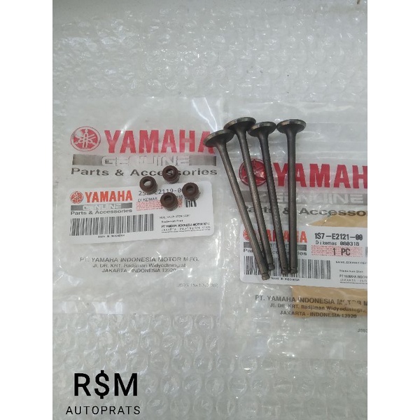 KLEP SET PLUS SEAL KLEP YAMAHA JUPTER MX OLD JUPITER MX NEW,ORI
