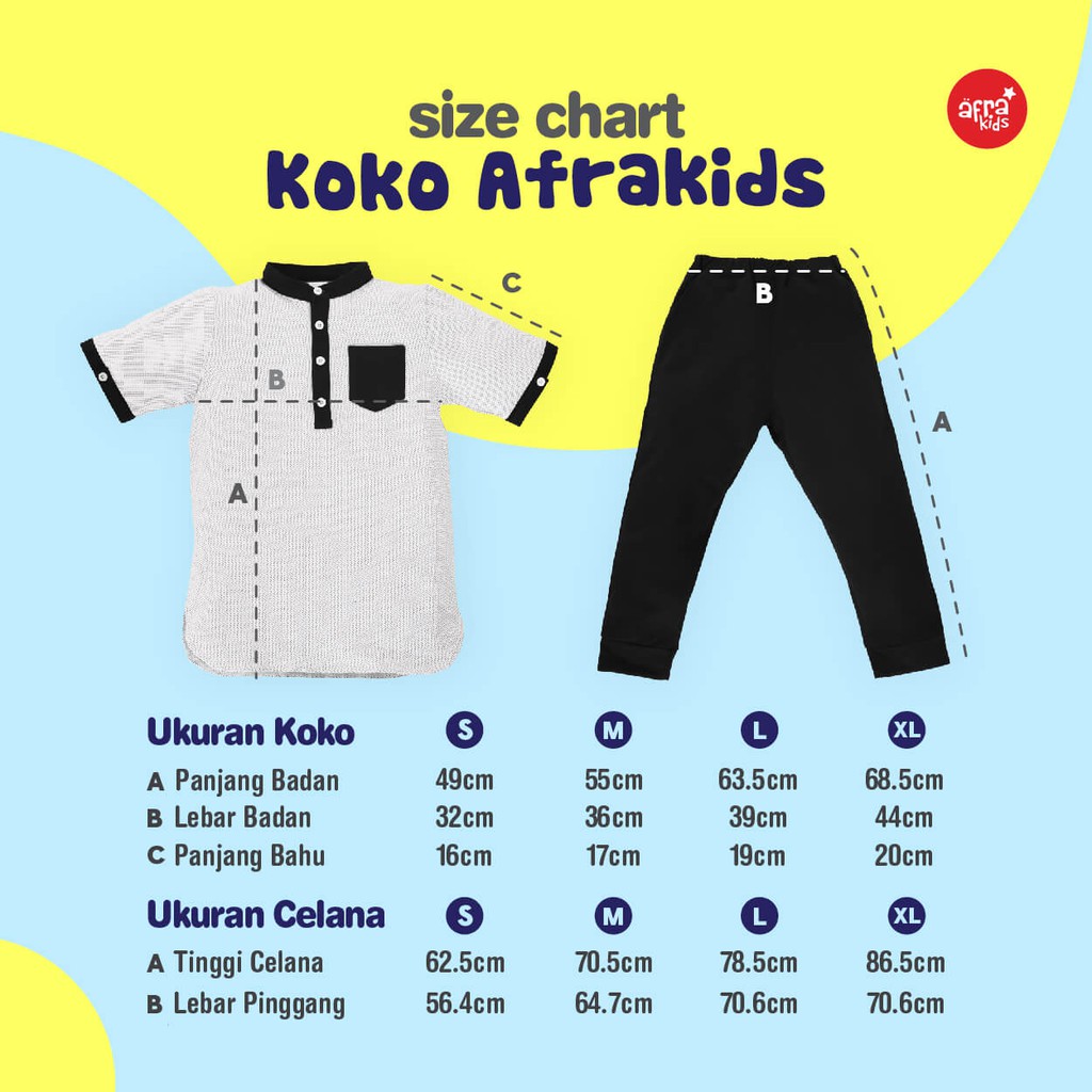 Setelan Baju Koko Anak Muslim Afrakids