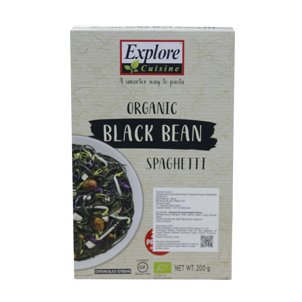 

EXPLORE CUISINE ORGANIC BLACK BEAN SPAGHETTI 200G