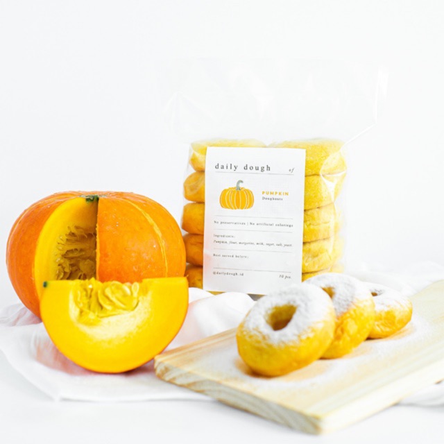

Donat Labu | Pumpkin Doughnut | Frozen Food