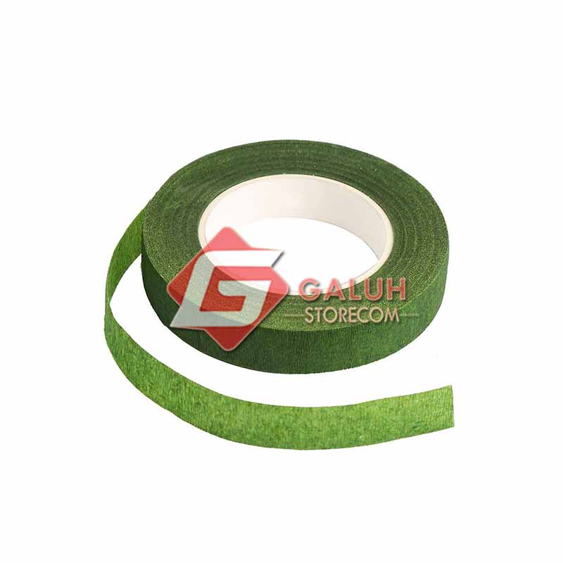 

Floral Tape / Flower Tape / Solasi Daun / Isolasi Daun / Selotip Daun 20 Yard