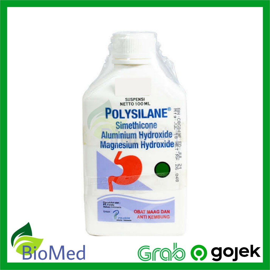 POLYSILANE SYRUP - Obat Sakit Maag Lambung Kembung Perut