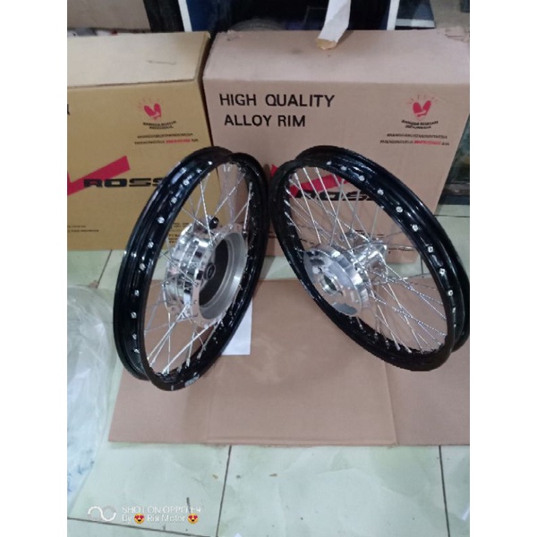 velg jari jari aerox ring 17x140/140 black glossy