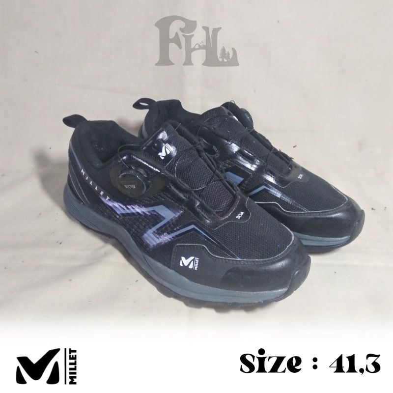 Sepatu hiking outdoor MILLET BOA Second
