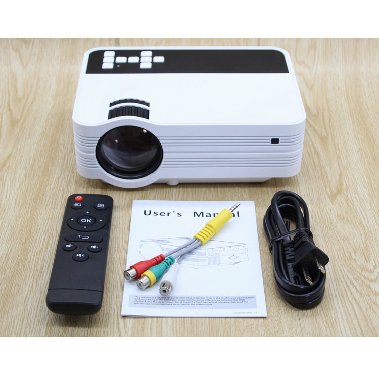 Mini Projector UB-10 TV 1500 Lumens Built In TV Tuner atn